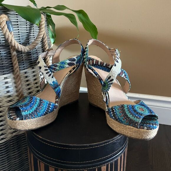 Summer wedges sandals - Picture 4 of 11